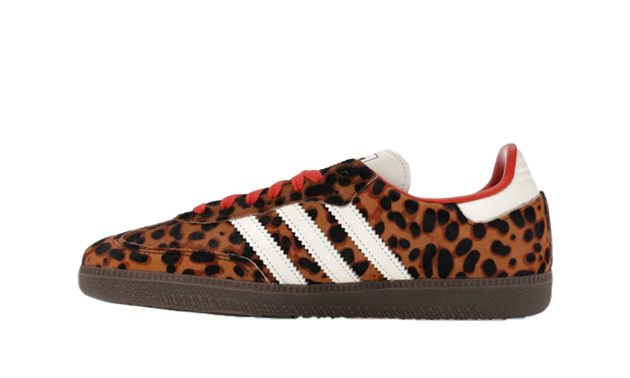 Adidas Samba OG Preloved Red Leopard